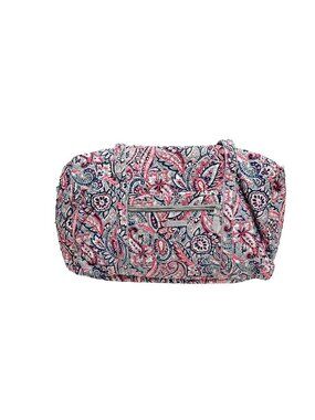 Vera Bradley Gramercy Paisley Lay Flat Weekender Travel Bag Great Condition